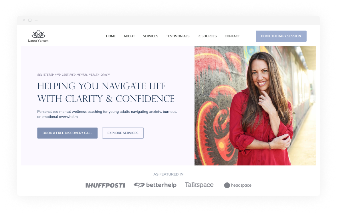 Website Design for Therapists
